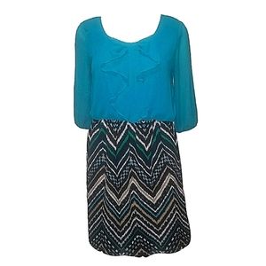 Chevron Print Dress size Small